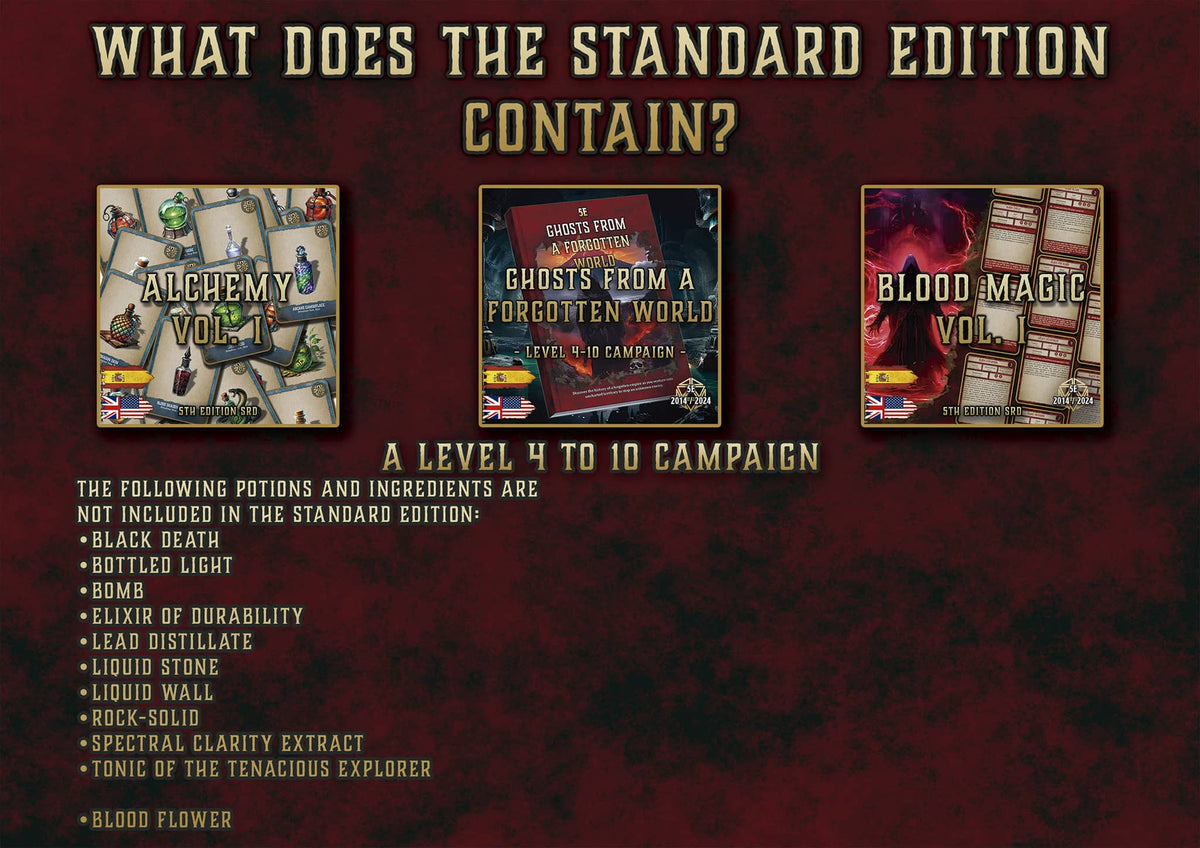 Producto digital Fantasmas de un Mundo Olvidado D&D 5E 2023 con contenido exclusivo para campañas
