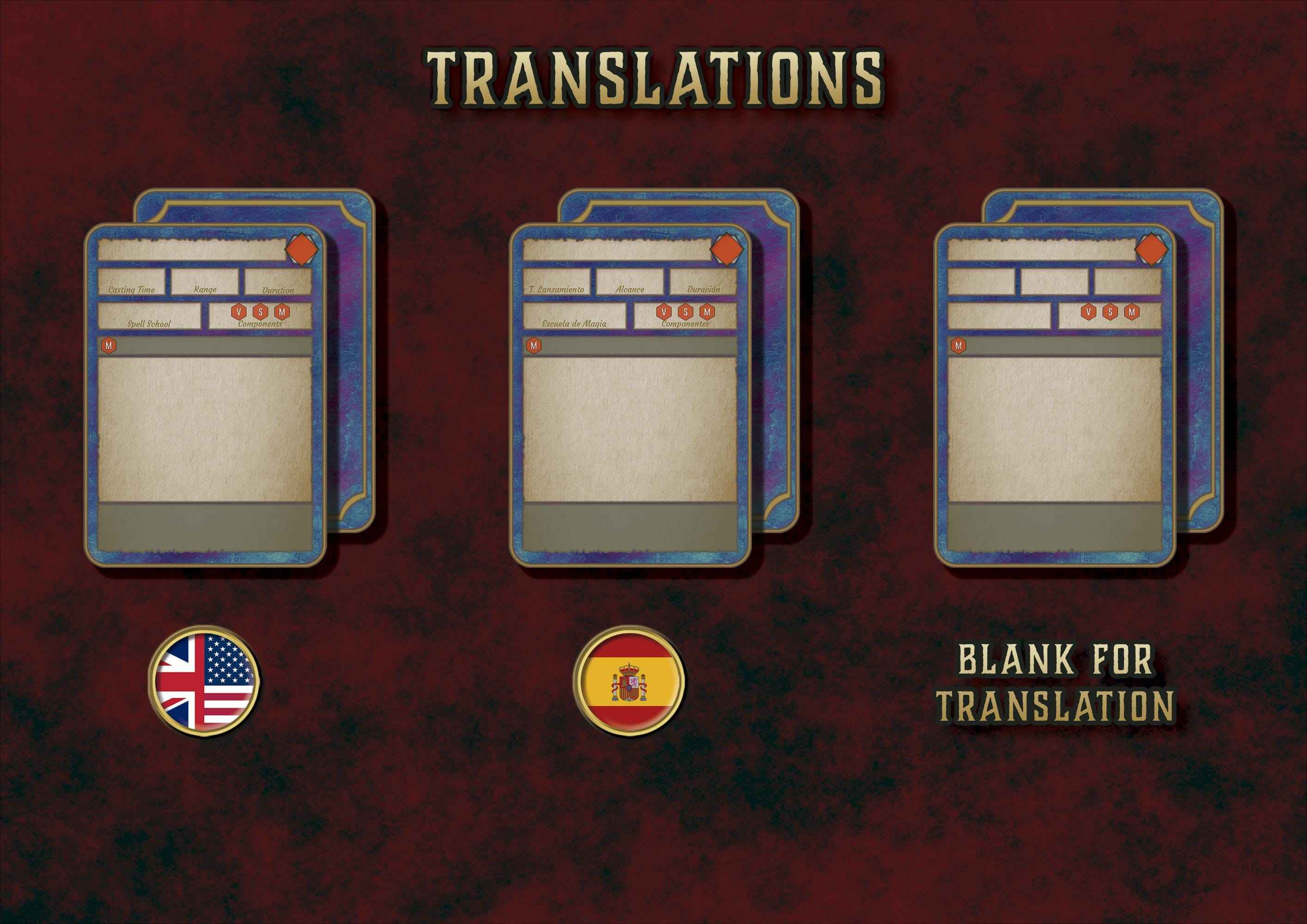 Cartas De Conjuros DnD 5E Artifice 2014 Y 2024 Imprimible Digital