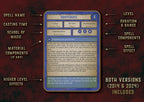 Cartas De Conjuros DnD 5E Hechicero 2014 Y 2024 Imprimible Digital