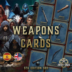 Cartas De Armas DnD 5E 2014 Y 2024 Imprimible Digital