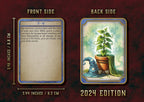 Cartas de Magia Salvaje D&D 5E 2024 edición con ilustración de planta mágica