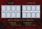 Cartas De Dotes DnD 5E 2014 Y 2024 Imprimible Digital