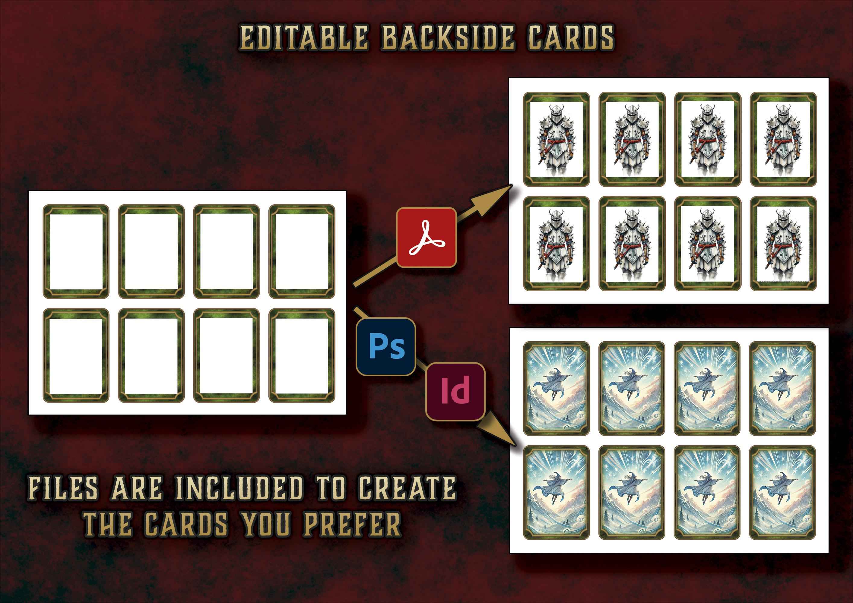 Cartas Ilustradas De Conjuros DnD 5E Explorador 2014 Y 2024 Imprimible Digital