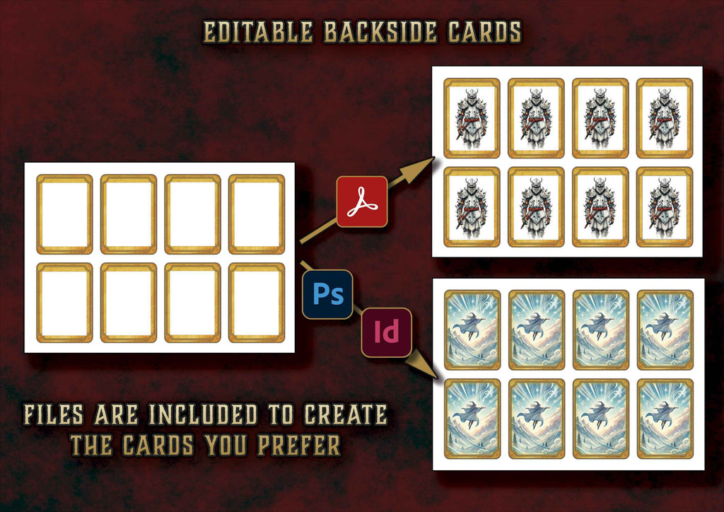 Cartas Ilustradas De Conjuros DnD 5E Paladin 2014 Y 2024 Imprimible Digital