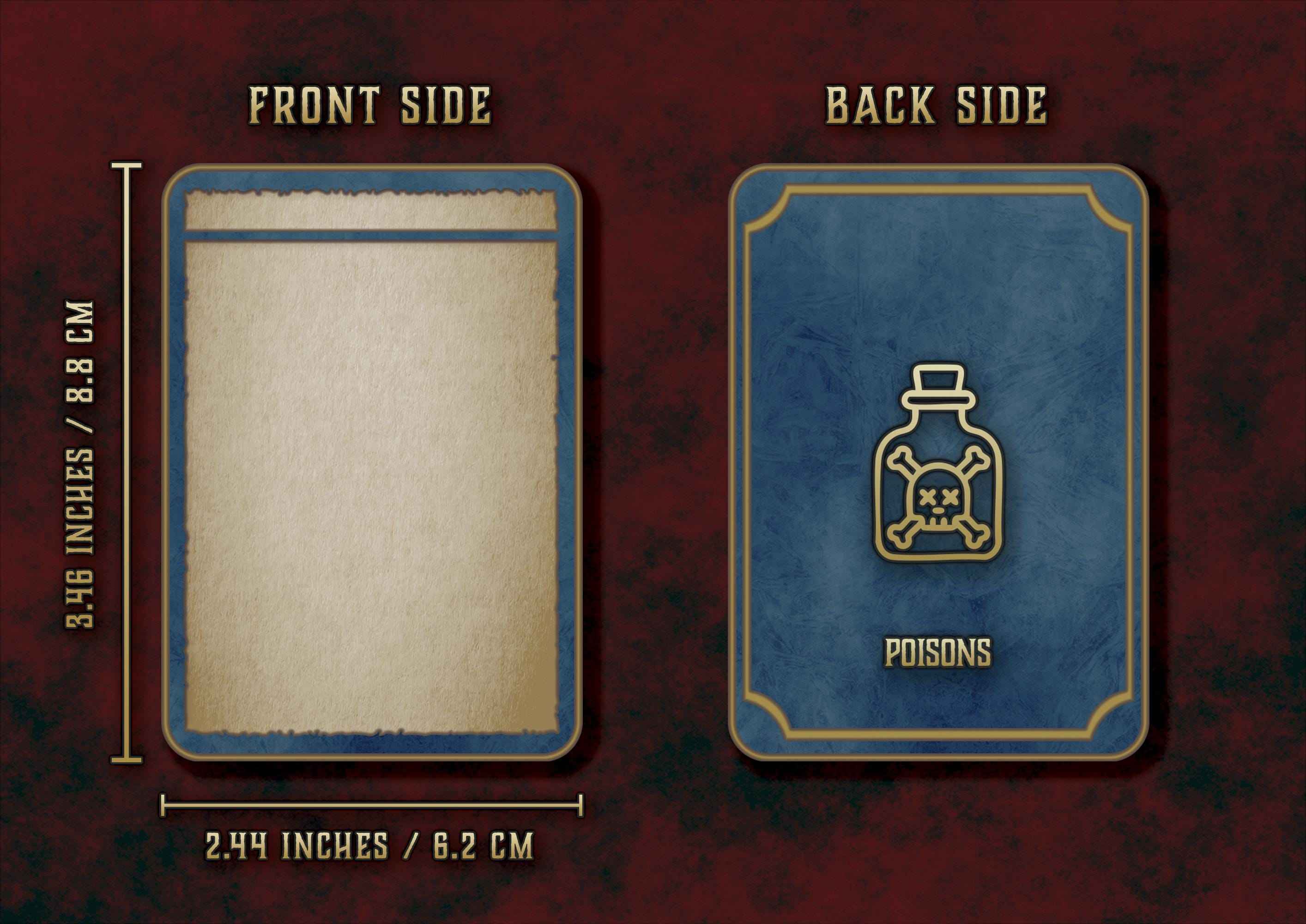 Cartas Personalizables De Equipo DnD 5E 2014 Y 2024 Imprimible Digital