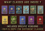Paquete Cartas De Conjuros DnD 5E 2014 Y 2024 Imprimible Digital