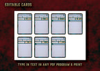 Paquete Cartas De Conjuros DnD 5E 2014 Y 2024 Imprimible Digital