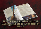 Compendio de Objetos Magicos D&D 5E 2023 con todas las características de ítems mágicos