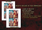 Tarjetas digitales de Cibola Designs en tamanos A4 y Carta con arte para MTG y Tarot