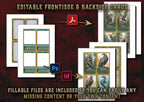 Producto digital Formas Salvajes D&D 5E con cartas editables para un mejor juego en 2023