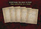 Hojas Personaje D&D 5E para empezar tu aventura en 5 páginas de Cibola Designs