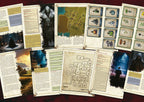 Escenario digital de rol con mapa de mazmorra mapas cartas y fichas para aventura por Cibola Designs