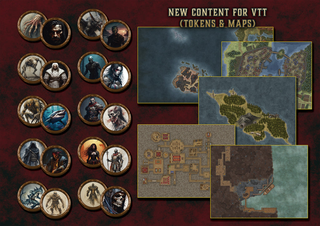 What the Tide Brings - Campaign D&D 5E (2014 & 2024)