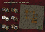 Tokens y mapas de aventura para D&D 5E, contenido nuevo de Cibola Designs