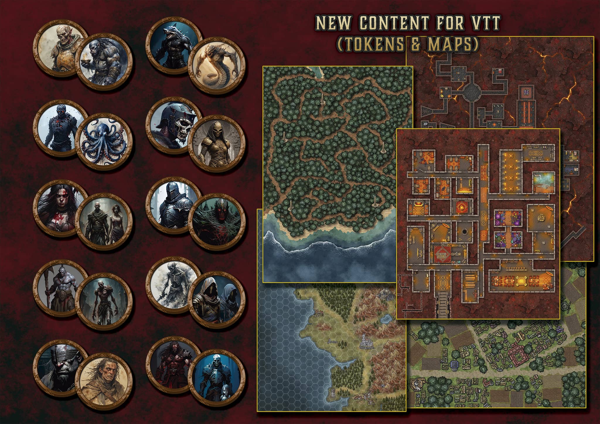 Ghosts from a Forgotten World - Campaign (levels 4-12) D&D 5E (2014 & 2024) | Complete Edition