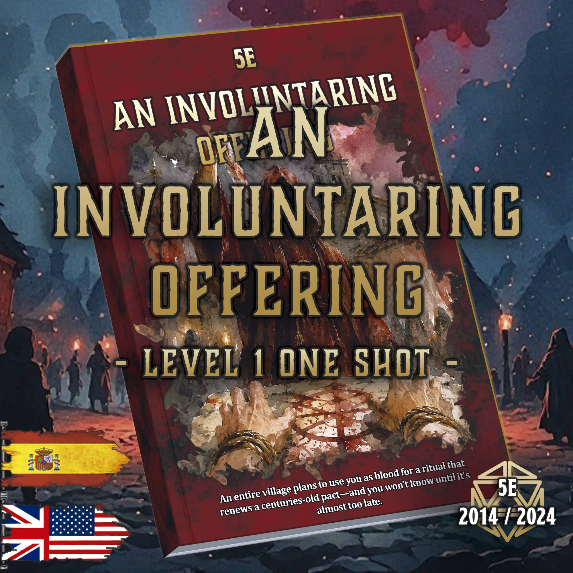 Producto digital Una Ofrenda Involuntaria D&D 5E 2024