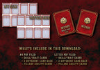 Cartas De Rasgos Y Habilidades DnD 5E Mago 2014 Y 2024 Imprimible Digital